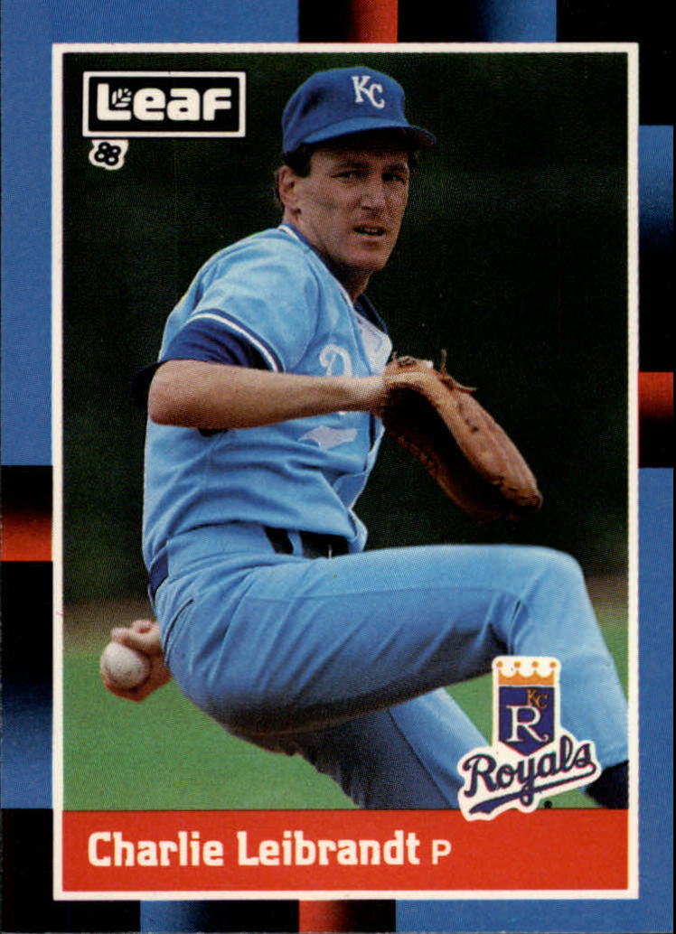 1988 Leaf/Donruss Baseball Cards       076      Charlie Leibrandt